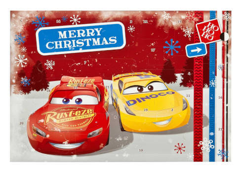Figuren etc. Neu & Ovp!! Cars McQueen Kinder Adventskalender mit Sticker 