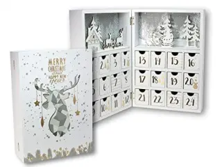 Spetebo Klappbarer Adventskalender Spetebo Klappbarer Adventskalender