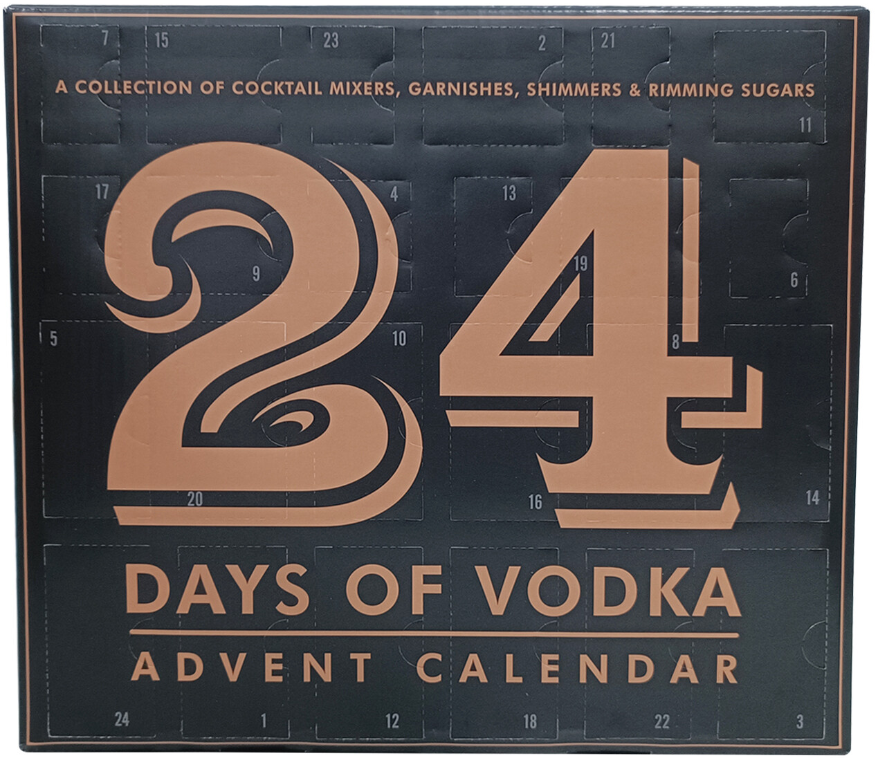 24 Days of Vodka Advent Calendar - Black Content (EN)