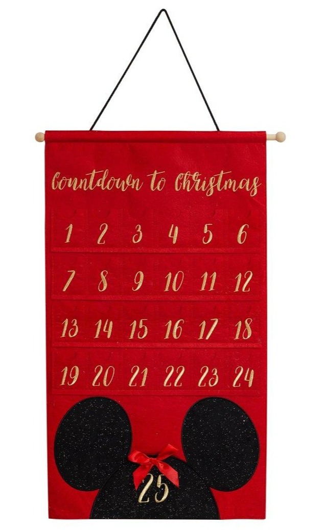 Disney Fabric Minnie Advent Calendar 2023