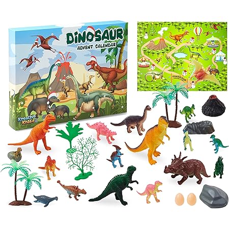 Kreativekraft Dinosaur Christmas Advent Calendar 2023