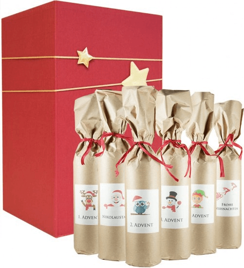 Harth Adventskalender mit 6 Weinen bei WirWinzer bestellen - Inhalt