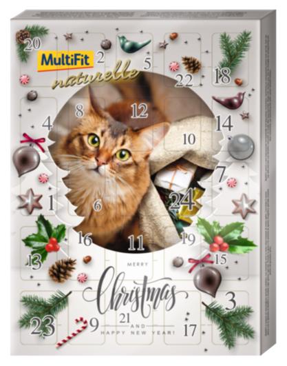 MultiFit naturelle Adventskalender Katze 2020