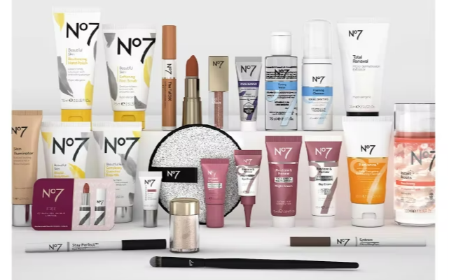 No7 Restore & Renew 25 Days of Beauty Advent Calendar - Inhalt Content (EN)