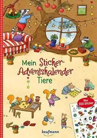 Mein Sticker-Adventskalender Mein Sticker-Adventskalender