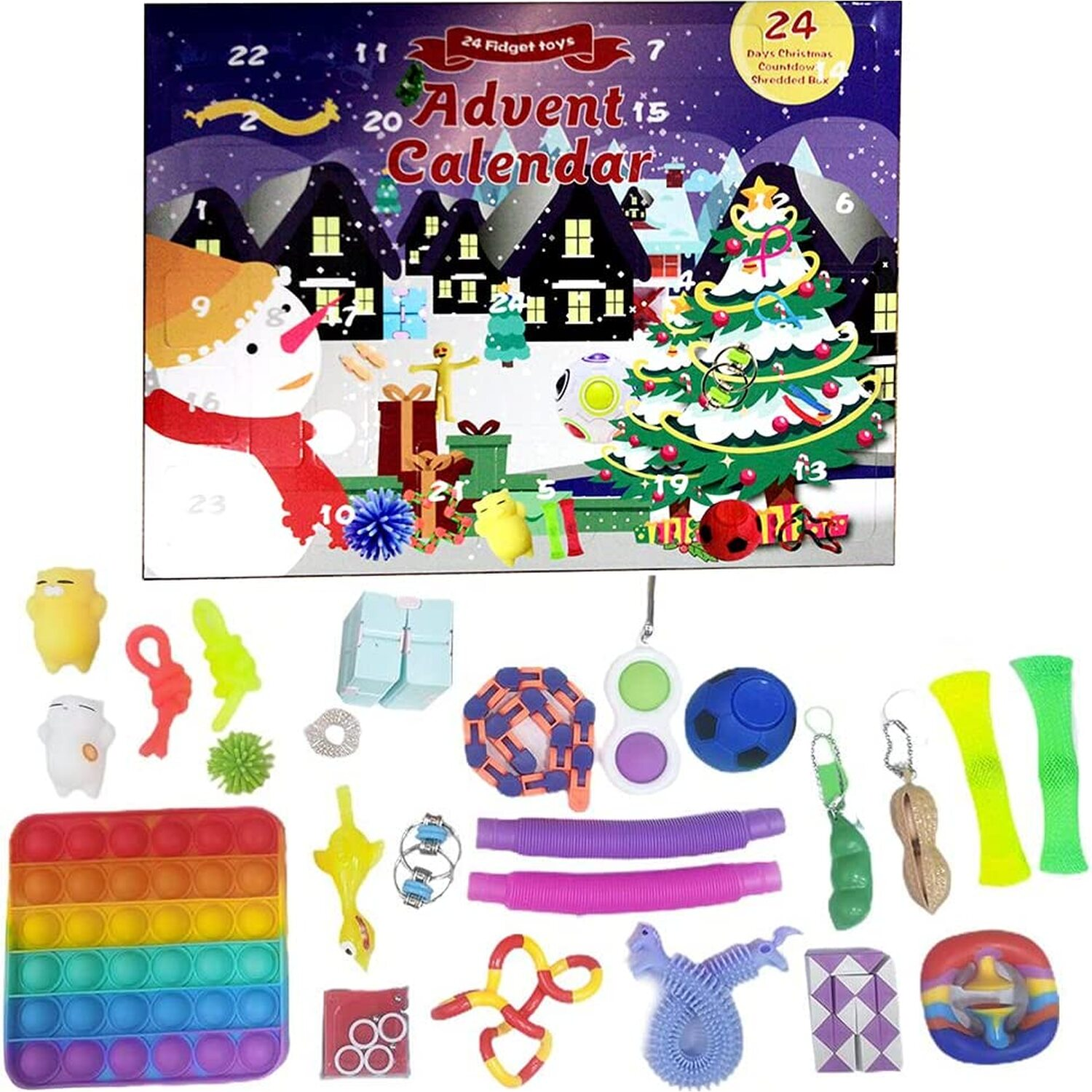 The Range Christmas Fidget Toys Advent Calendar