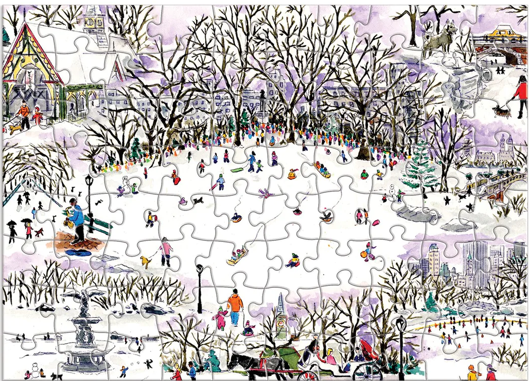 Michael Storrings Christmas Puzzle Advent Calendar - Inhalt Content (EN)
