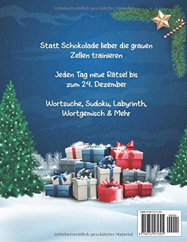 Rätsel Adventskalender für Erwachsene Rätsel Adventskalender für Erwachsene