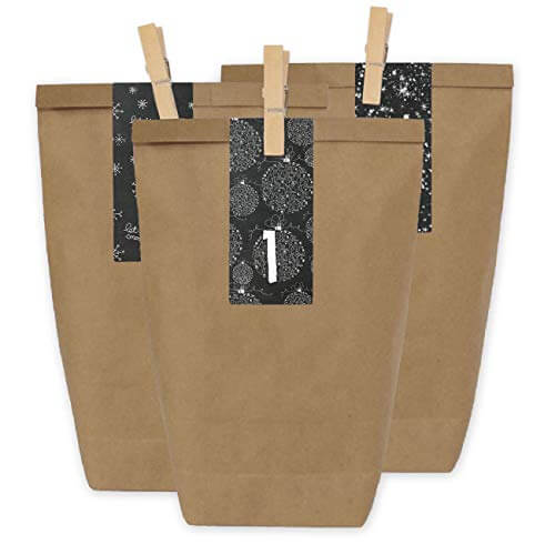 Papierdrachen DIY Adventskalender Set Papierdrachen DIY Adventskalender Set