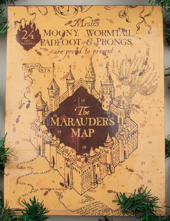 Harry Potter Marauder's Map Advent Calendar