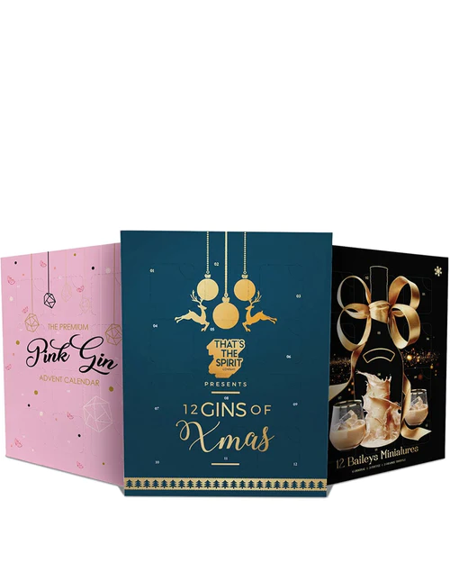 The Boozy Pack Set of 3 Advent Calendar 2023 - Inhalt Content (EN)