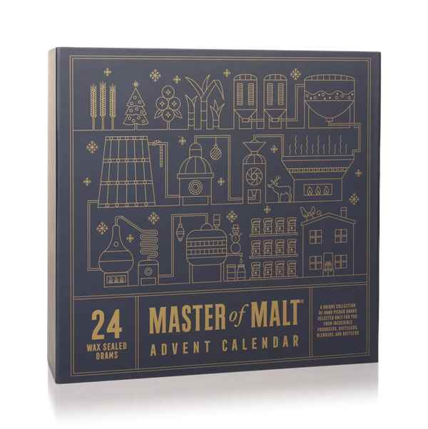 Master of Malt Single Cask Whisky Advent Calendar 2023 - Inhalt Content (EN)