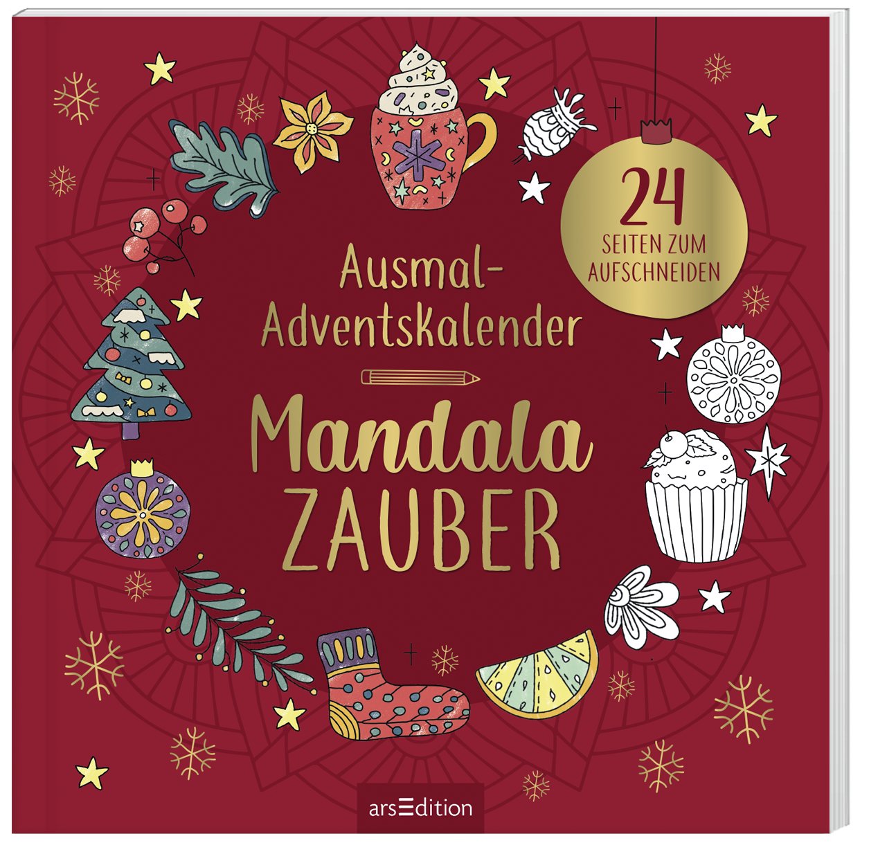 Ausmal-Adventskalender Mandala-Zauber bestellen | Weltbild.de