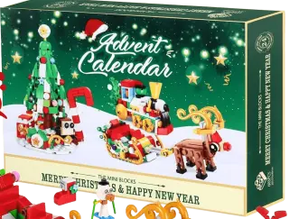 Klemmbausteine Adventskalender