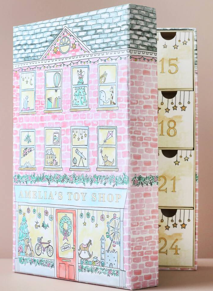 Personalised Fill Your Own Toy Shop Advent Calendar