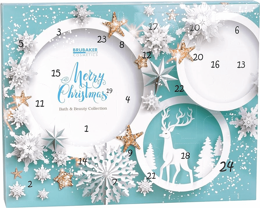 BRUBAKER Adventskalender XXL Beauty Adventskalender 2023 - Mint Blau