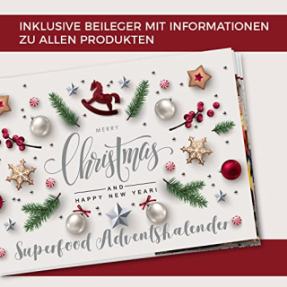 Superfood LOW carb Adventskalender Superfood LOW carb Adventskalender