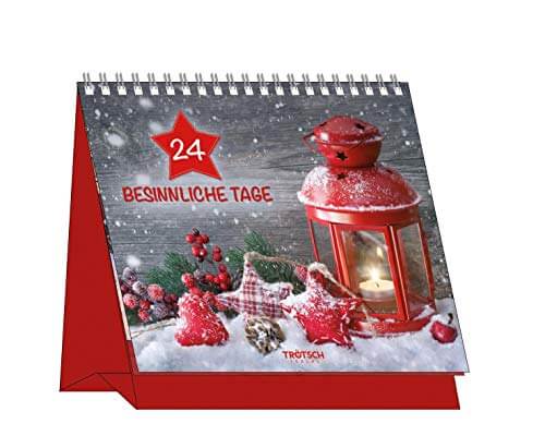 Trötsch Adventskalender 24 besinnliche Tage: Aufstelladventskalender