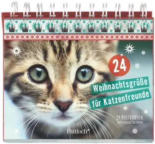 24 Weihnachtsgrüße für Katzenfreunde 24 Weihnachtsgrüße für Katzenfreunde