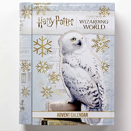 HARRY POTTER: Carta Shop Offizieller Harry Potter Adventskalender aus Blech - Harry Potter Fanartikel - Weihnachten Geschenk