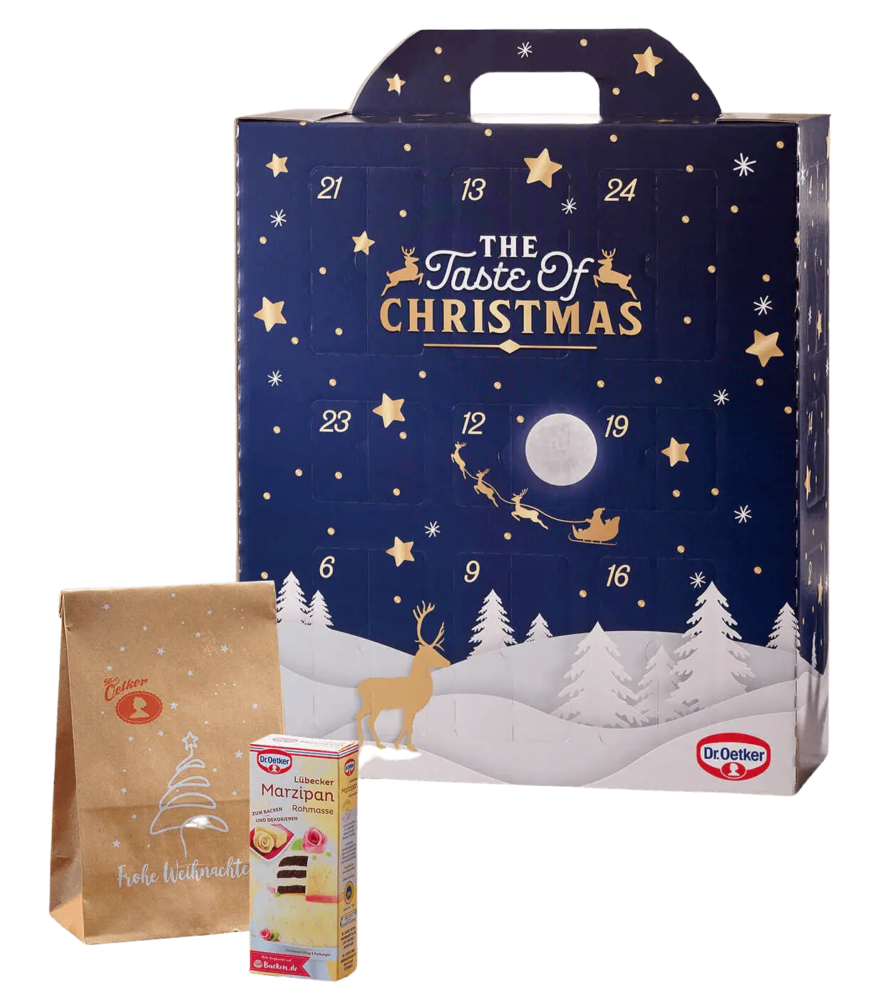 Dr. Oetker Adventskalender 2023 Übersicht