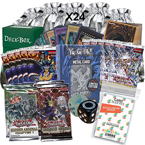 collect-it.de MY HOME OF CARDS + TOYS Exklusive Sleeves im Bundle mit Yu-Gi-Oh! Premium Adventskalender 2022 - Booster, Merchandise, Karten und mehr!