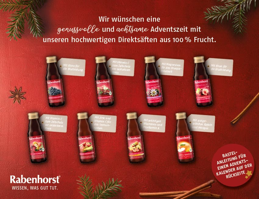 Rabenhorst Probierpaket mit 24 Minis online kaufen | Rabenhorst-Shop | Der offizielle Rabenhorst-Shop - Inhalt