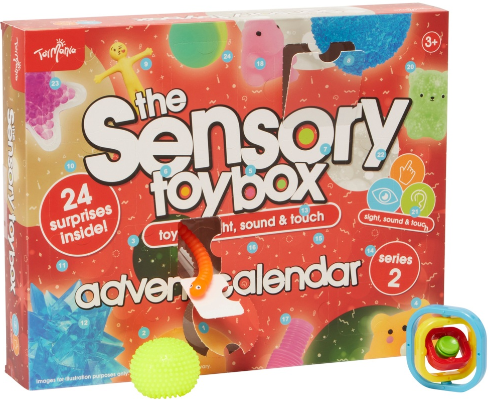 Toymania Sensory Advent Calendar 2023 - Inhalt Content (EN)
