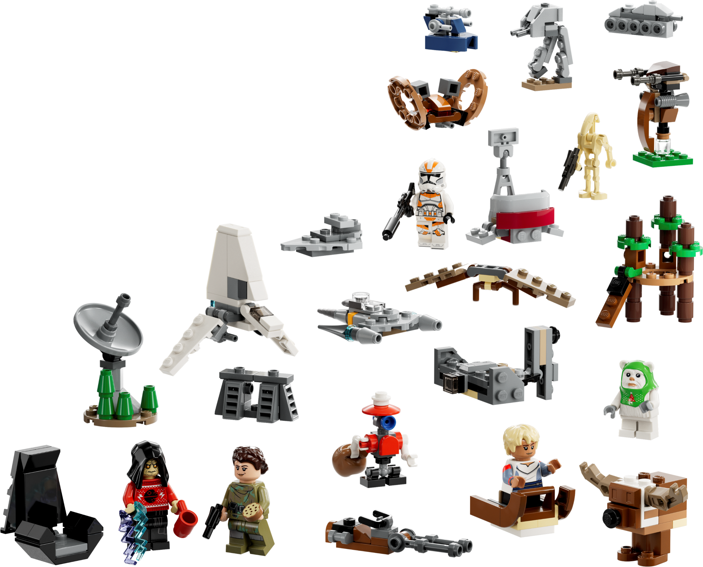 LEGO Star Wars Adventskalender 2023 - Inhalt