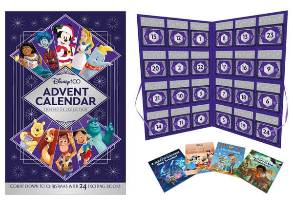 Disney 100 Advent Calendar Storybook Collection - Inhalt Content (EN)
