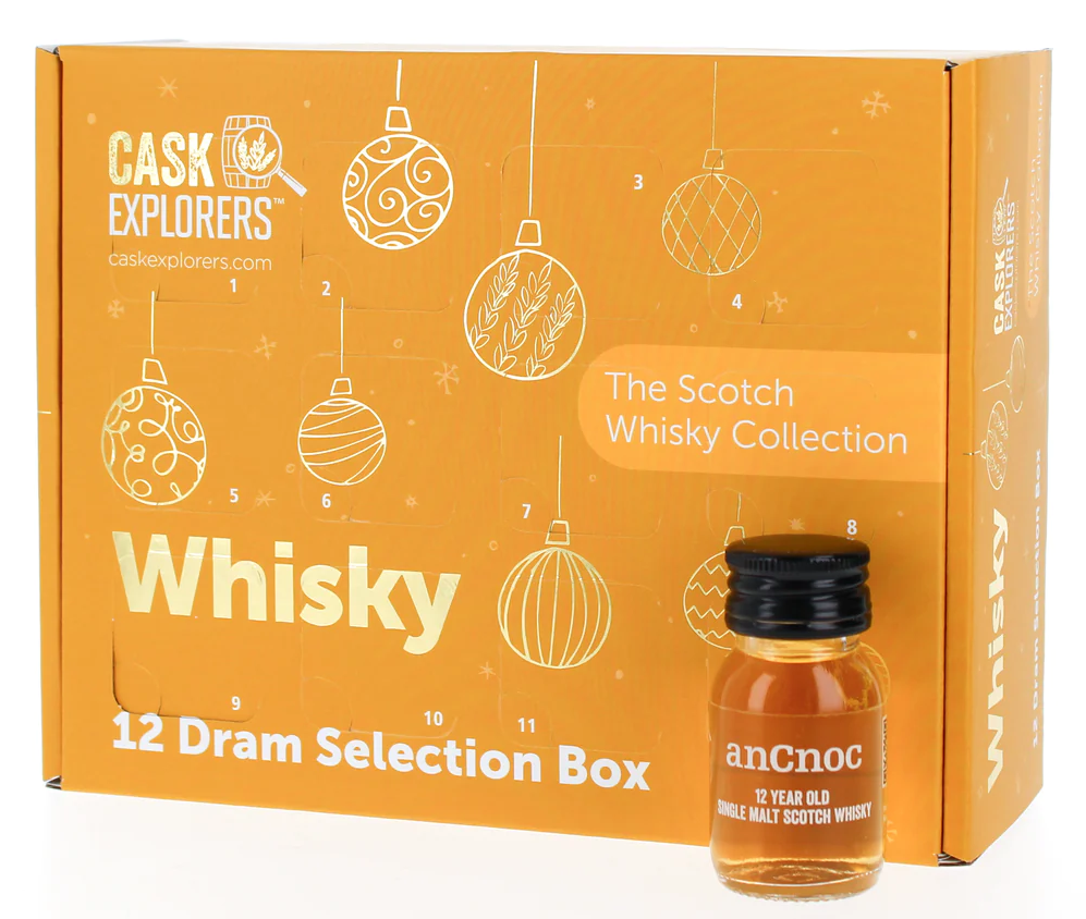 Scotch Whisky 12 Day Selection Box  Advent Calendar 2023 - Inhalt Content (EN)