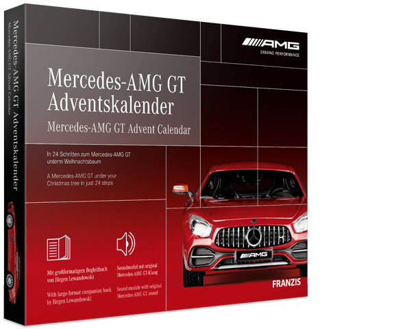Franzis Mercedes-AMG GT Adventskalender 2023