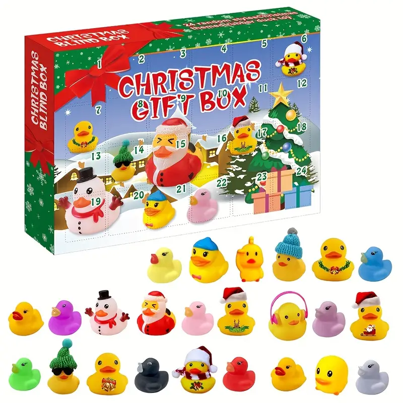 Toy Rubber Ducks Christmas Advent Calendar
