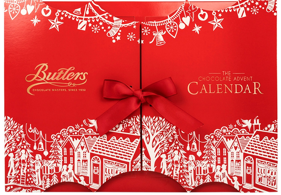 Butlers Chocolate The Chocolate Advent Calendar 350g