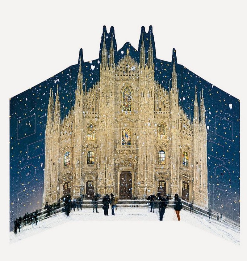 Christmas Grand Cathedral Card Advent Calendar 2023