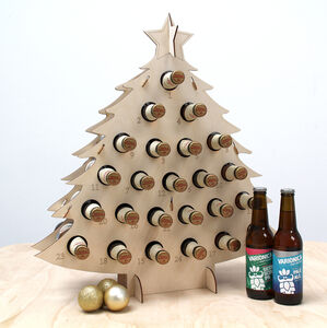 Bottle Christmas Tree Advent Calendar