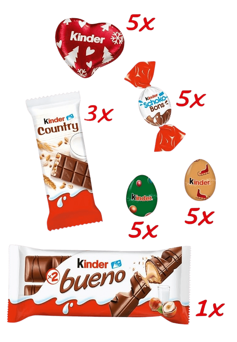 Kinderschokolade Adventskalender