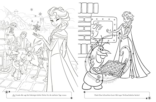 Disney Die Eiskönigin: Mein Adventskalender-Malbuch (Disney Eiskönigin) variant