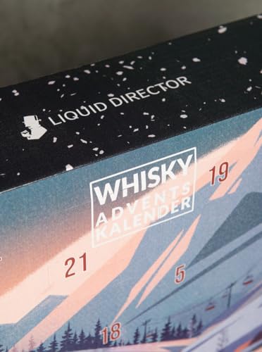 Whisky Genuss Adventskalender 2023 mit Whisky & Schokolade von LIQUID DIRECTOR variant