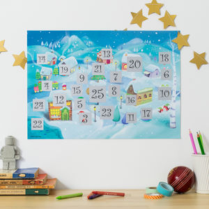 Maps International Scratch North Pole Advent Calendar 2023