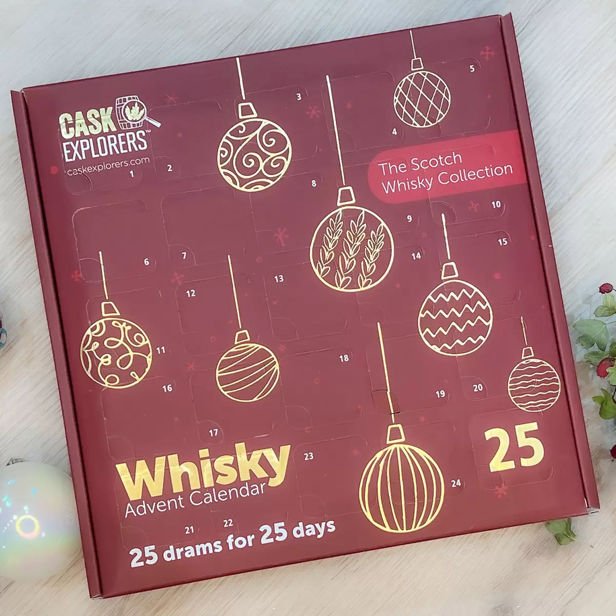 The Cask Explorers Whisky 25 x 3cl Advent Calendar 2023