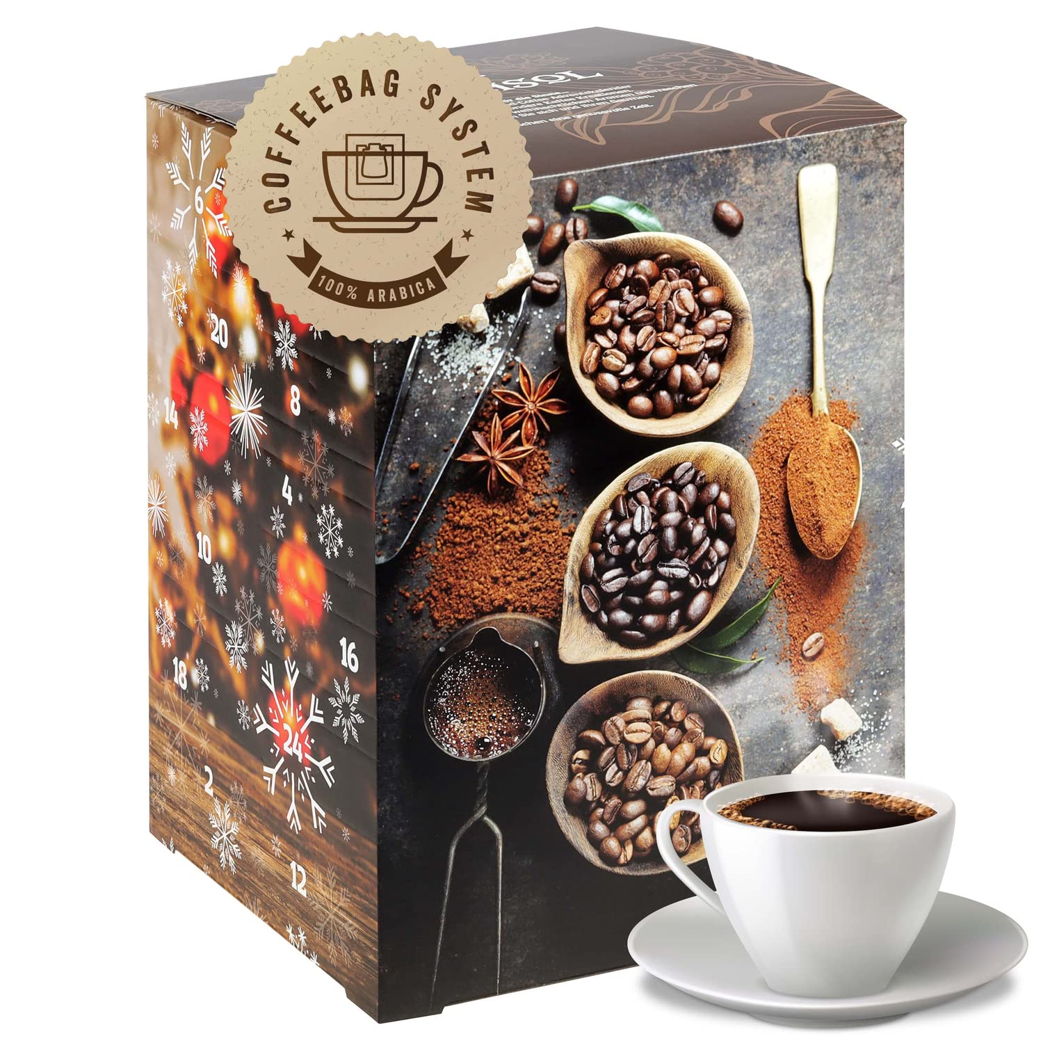 Corasol Kaffee XL Adventskalender