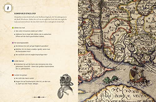 Adventskalender der Landkartenrätsel: In 24 Etappen um die Welt: Mit 24 versiegelten Seiten variant