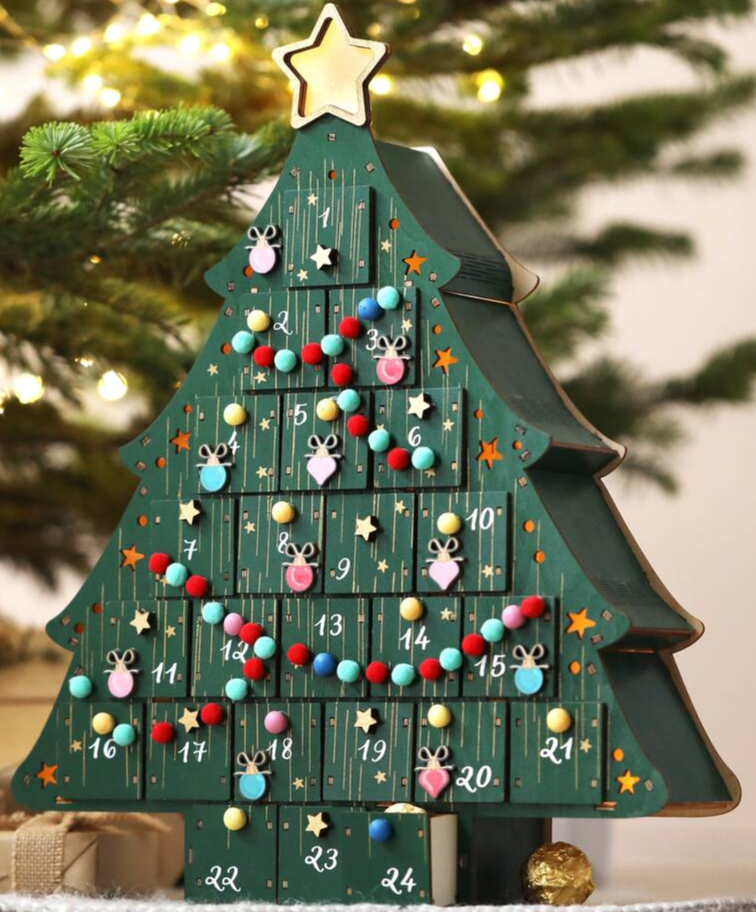 Lisa Angel Fill Your Own LED Christmas Tree Advent Calendar 2023