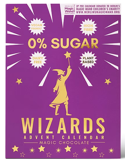 Wizards Vegan Magic Chocolate Advent Calendar thumbnail