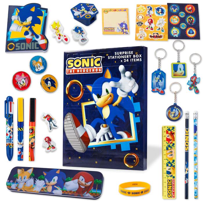 Sonic the Hedgehog Advent Calendar 2023 - Inhalt Content (EN)