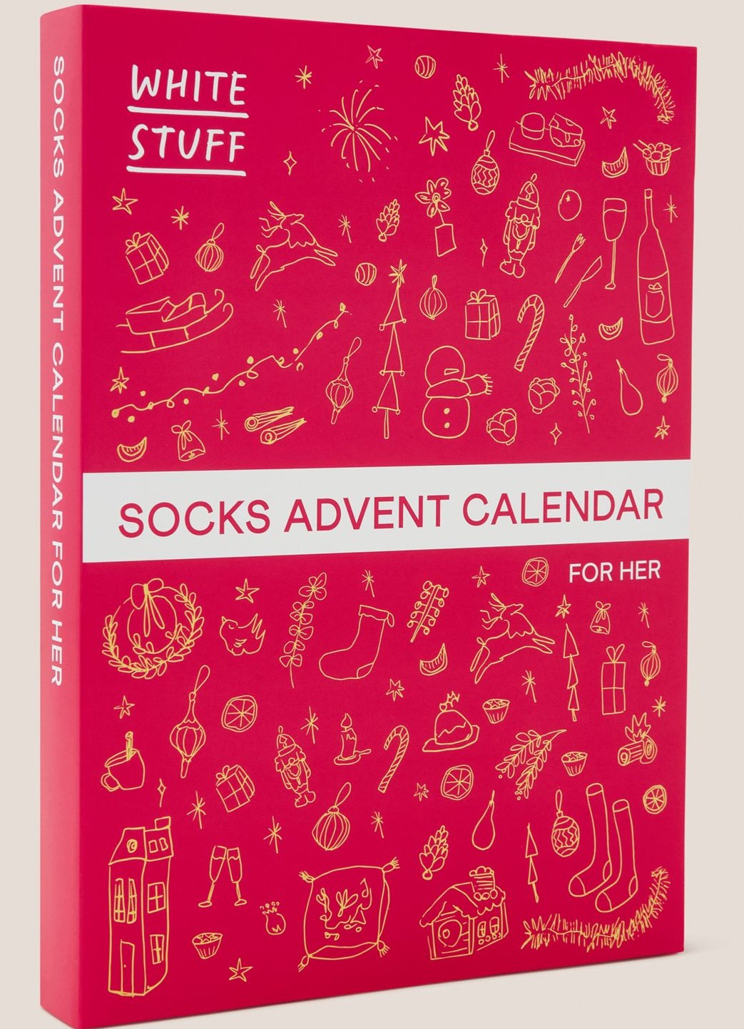 White Stuff 12 Days Christmas Socks Advent Calendar