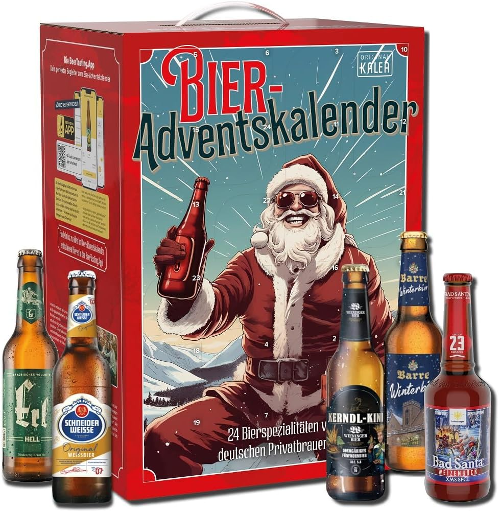 Kalea Bier-Adventskalender Edition Hoppy Santa | Neuheit 2023
