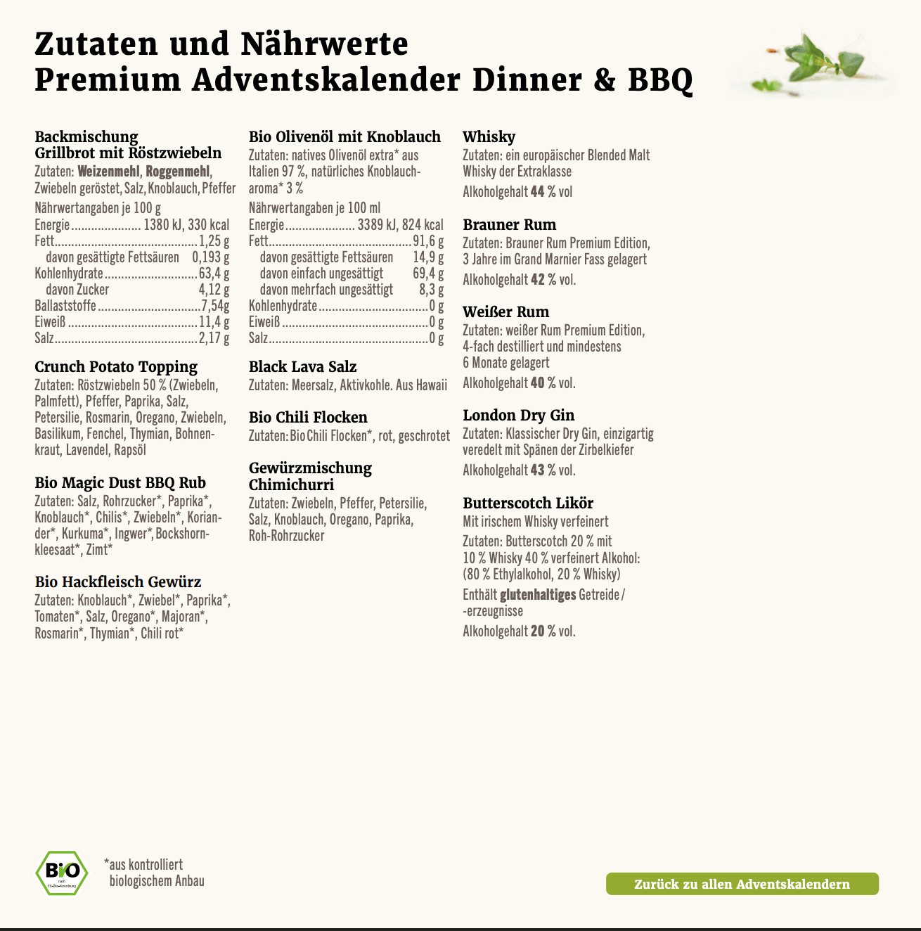 BBQ-Adventskalender BBQ-Adventskalender