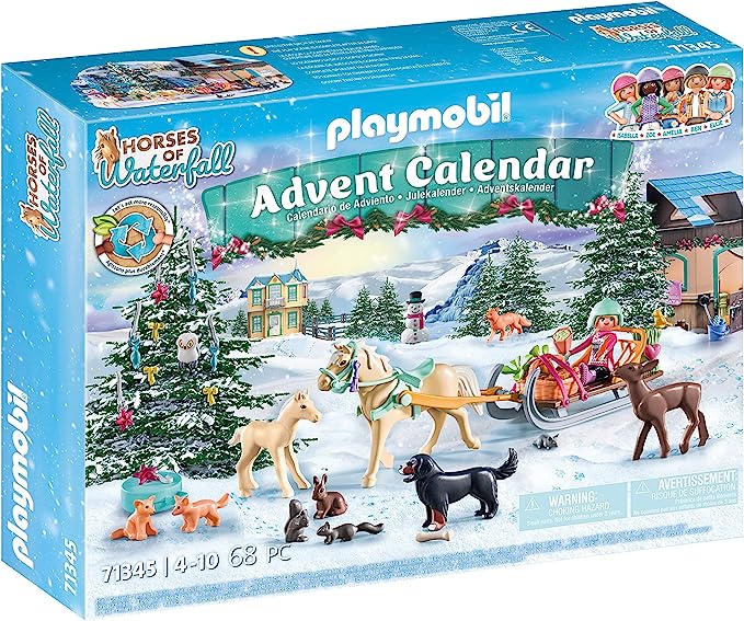 Playmobil Weihnachtliche Schlittenfahrt Adventskalender 2023 thumbnail